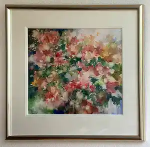 Ton Albers - RODE SIERHEESTER IN BLOEI verkocht voor € 120!