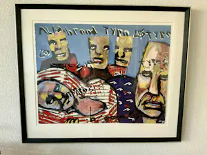 Herman Brood - Zeedruk Nr. 2 - Alfa brood typo zus typos kopen? Bied vanaf 300!