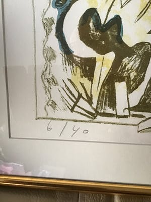 Lucebert - Zonder titel kopen? Bied vanaf 150!