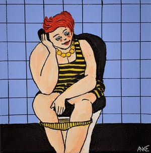 Anke Peddemors - kunst voor in het kleinste kamertje v29 kopen? Bied vanaf 15!