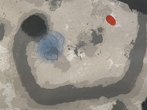 Joan Miro - HANDGESIGNEERDE kleurenlitho - 'Le Lézard aux Plumes d'Or - 1967 kopen? Bied vanaf 1!