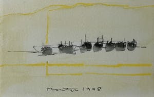 Jan Montyn - gemengde techniek - zonder titel - 1998 (LUXE INGELIJST) kopen? Bied vanaf 300!