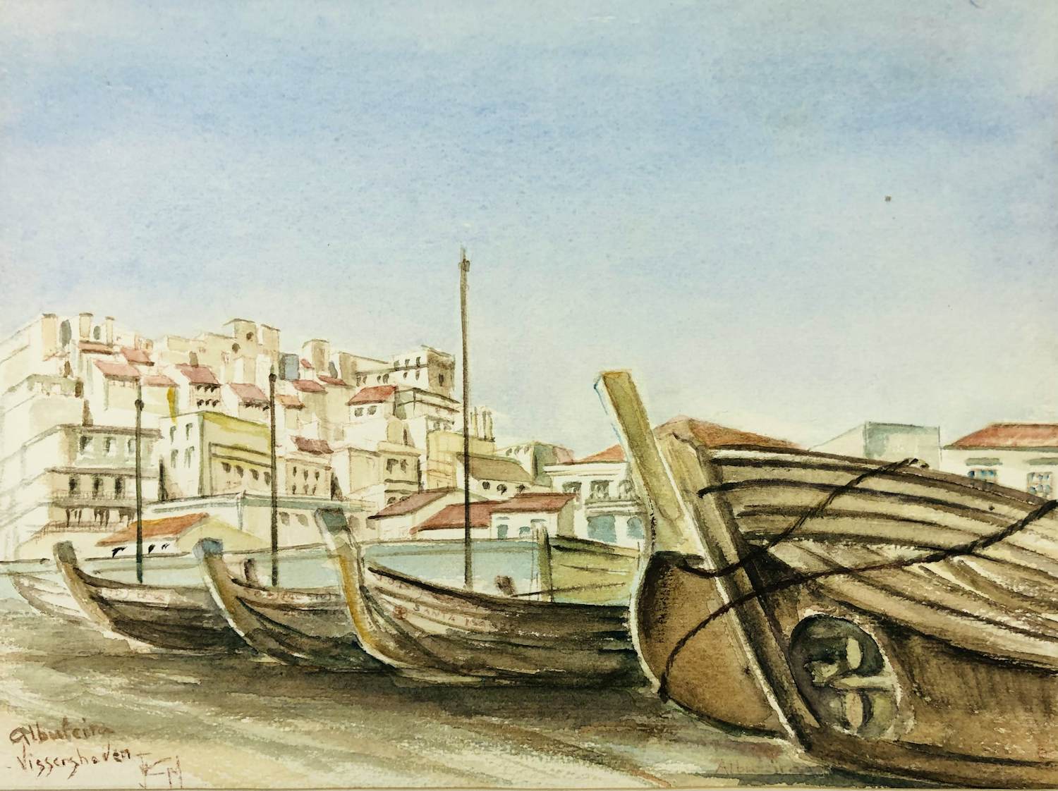 H.F. van Goor-Methorst - Albufeira, stadsgezicht kopen? Bied vanaf 55!