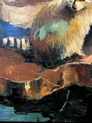 Ellen Voets - schilderij met dassen kopen? Bied vanaf 25!