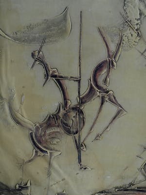 Niet of onleesbaar gesigneerd - Onduidelijke techniek… - “Don Quichot” kopen? Bied vanaf 1!