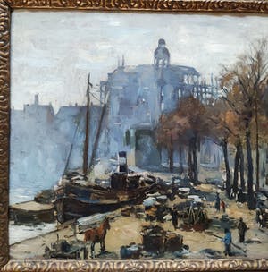 Adrianus Miolee - Spaarne, Haarlem met gebouw Vroom&Dreesmann kopen? Bied vanaf 1050!