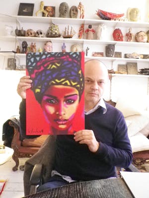 Peter Klashorst - Pop Art Woman kopen? Bied vanaf 1!