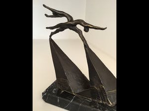 Corry Ammerlaan - Sculptuur “ Samenwerking “ kopen? Bied vanaf 40!