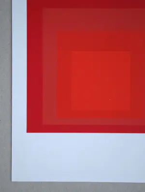 Josef Albers - Hommage aan het Square - R-III a-4 - Zeefdruk - 1971 kopen? Bied vanaf 100!
