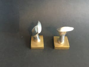 Brons (Onbekend) - Abstracte Cycladische beeldje hoofd (idolen) kopen? Bied vanaf 10!