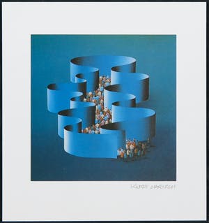 Kurt Larisch - Compositie met figuren kopen? Bied vanaf 1!