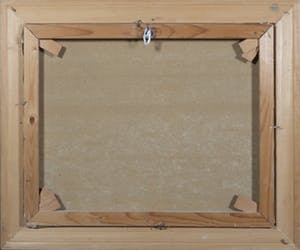 Jan Kelderman - Olieverf op doek, Place du tertre Parijs - Ingelijst kopen? Bied vanaf 70!