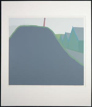 Doris Groeneveld - Zeefdruk, Springtij (Westfriese zeedijk) kopen? Bied vanaf 20!