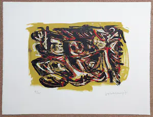 Theo Wolvecamp - Les Quatre Saisons, zeefdruk kopen? Bied vanaf 225!