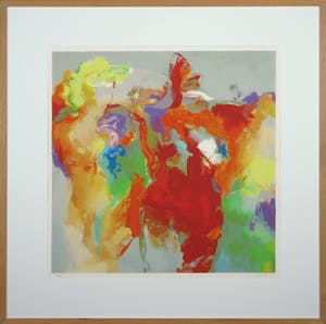 Peter Munnik - Zeefdruk, Zonder titel 2 - Ingelijst kopen? Bied vanaf 1!