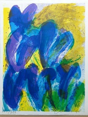 Jan Cremer - TULPEN / TULIPES / KLEURZEEFDRUK / 66x51cm / SIG / 1991 kopen? Bied vanaf 120!