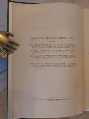 Antiquarisch Boek - Charles Darwin - A naturalist's voyage, Journal of researches 1870 (2nd Edition) kopen? Bied vanaf 150!
