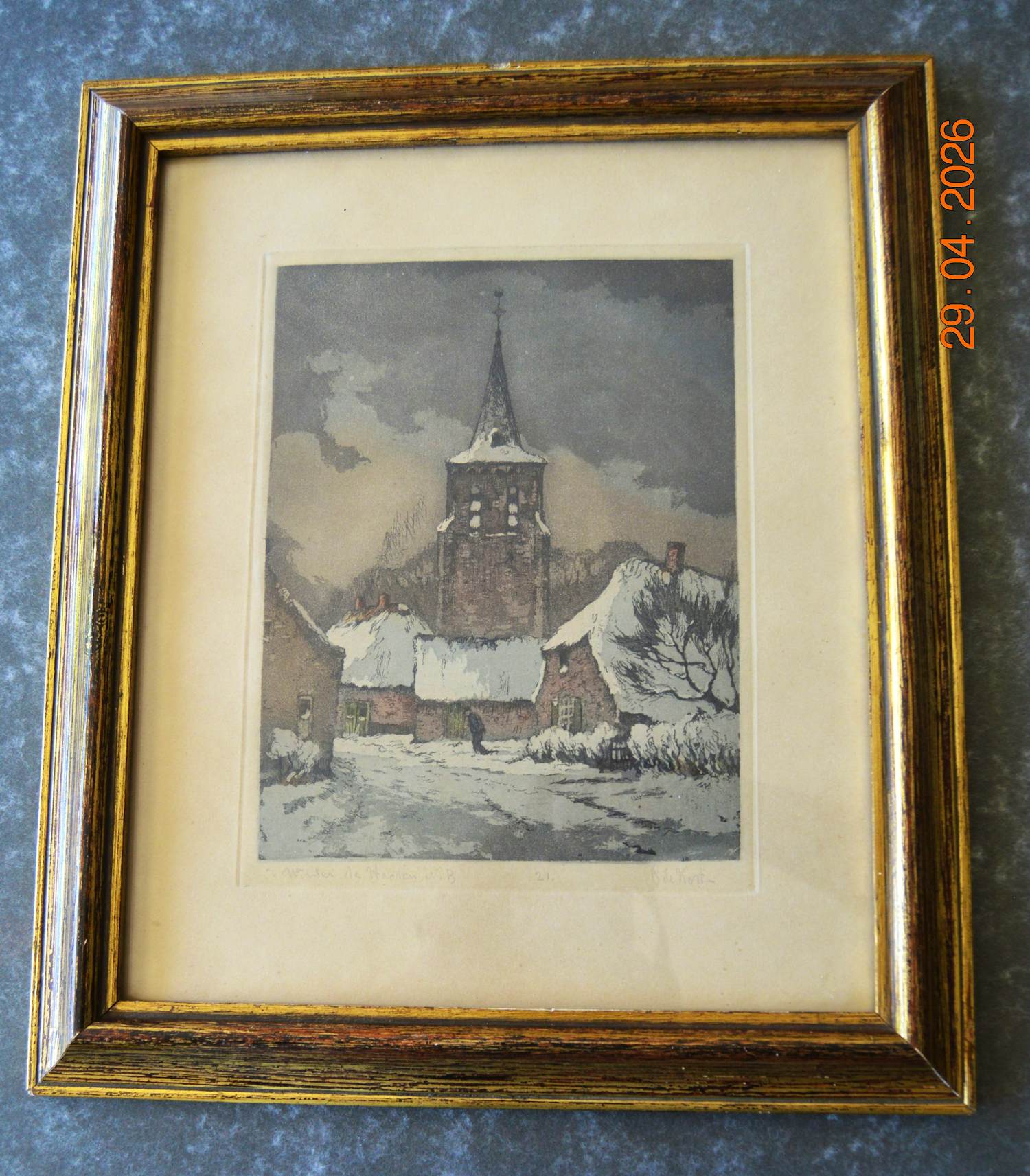 Peter de Korte - 'Winter te Haaren' kopen? Bied vanaf 50!