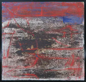 Raffaele Rossi - Gemengde techniek op paneel, Luogo kopen? Bied vanaf 1!