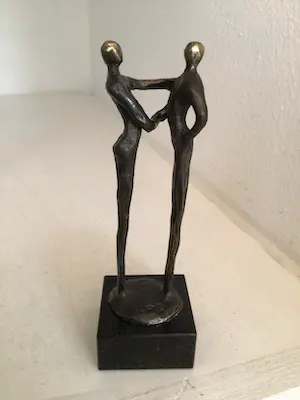 Corry Ammerlaan - Sculptuur “ DANK “. Gesigneerd kopen? Bied vanaf 1!