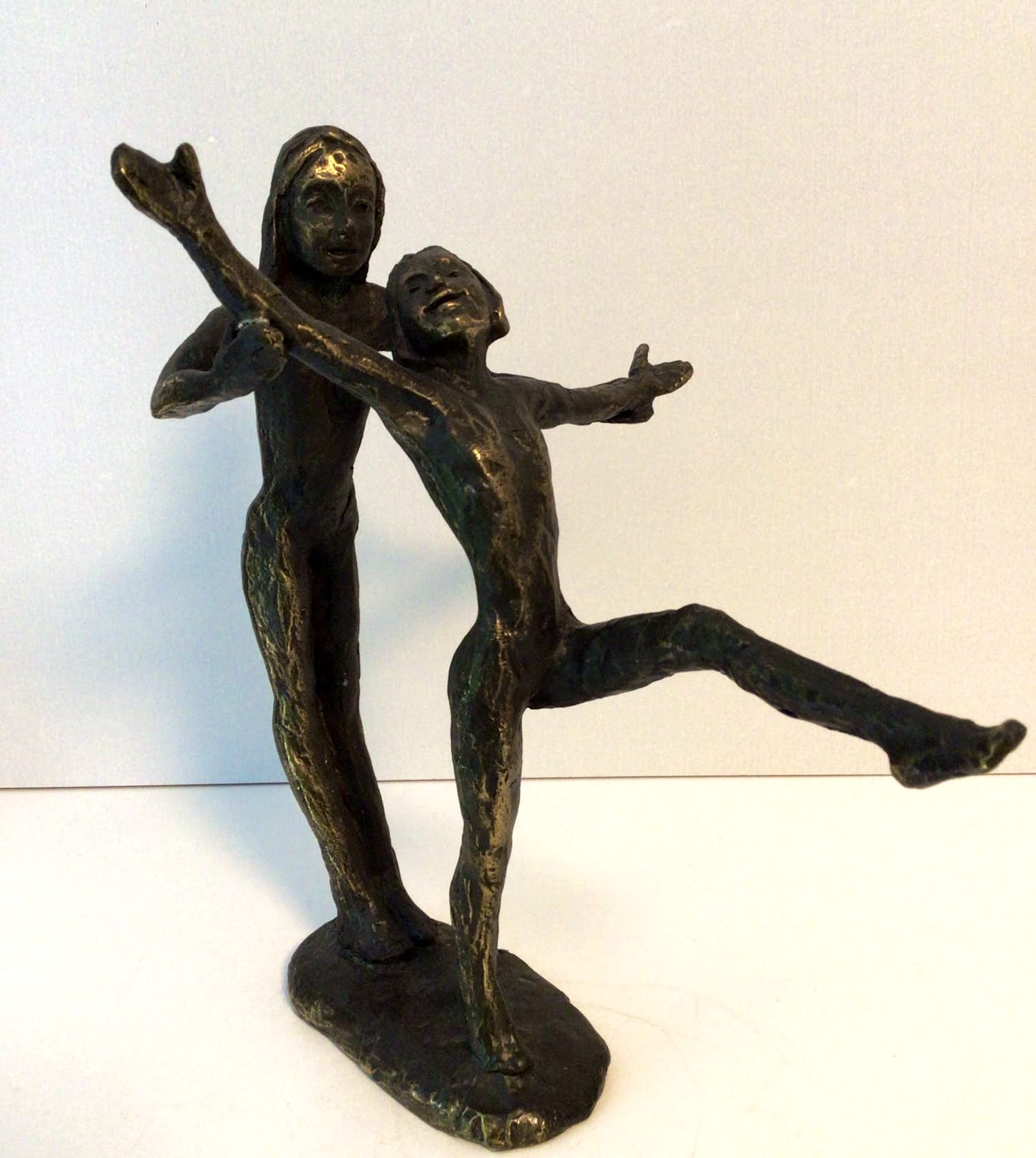 Astrid Veldhuyzen-Koppen - Sculptuur “ Beweging in emotie “. Zeldzaam kopen? Bied vanaf 1!