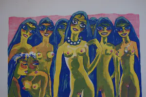 Kees van Dongen - Houtgravure - Les Voiles Blues kopen? Bied vanaf 50!