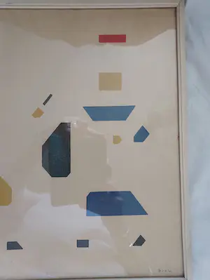 Bart van der Leck - Boerenmeisje met koe, kopen? Bied vanaf 1850!