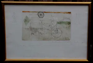 Anton Heyboer - Ingelijste ets - 1984 kopen? Bied vanaf 199!