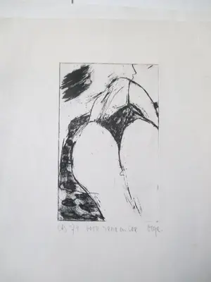 Niet of onleesbaar gesigneerd - 8 etsen van diverse kunstenaars kopen? Bied vanaf 1!