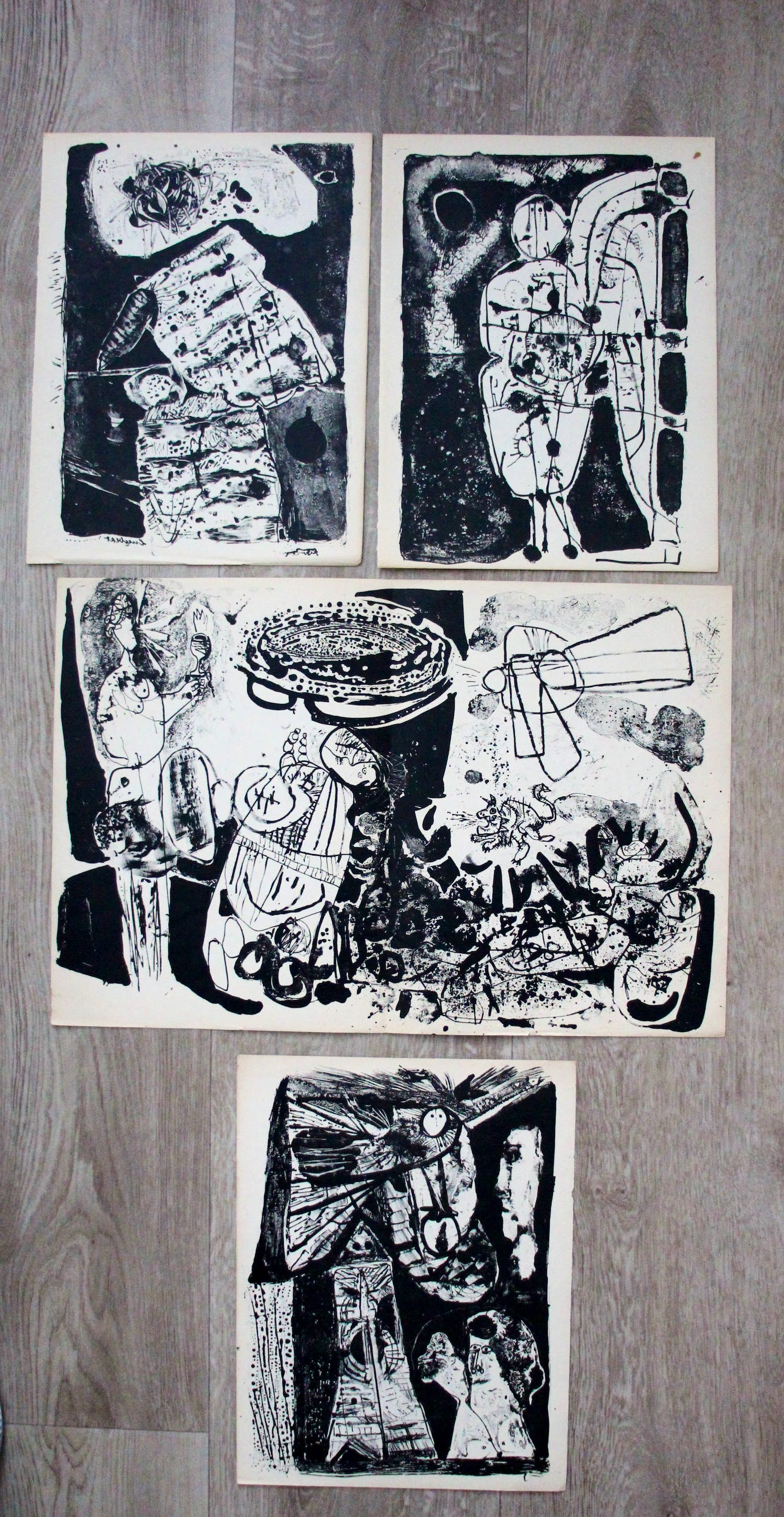 Lucebert - 10 litho's en 10 gedichten: lithologie - 1959 kopen? Bied vanaf 375!