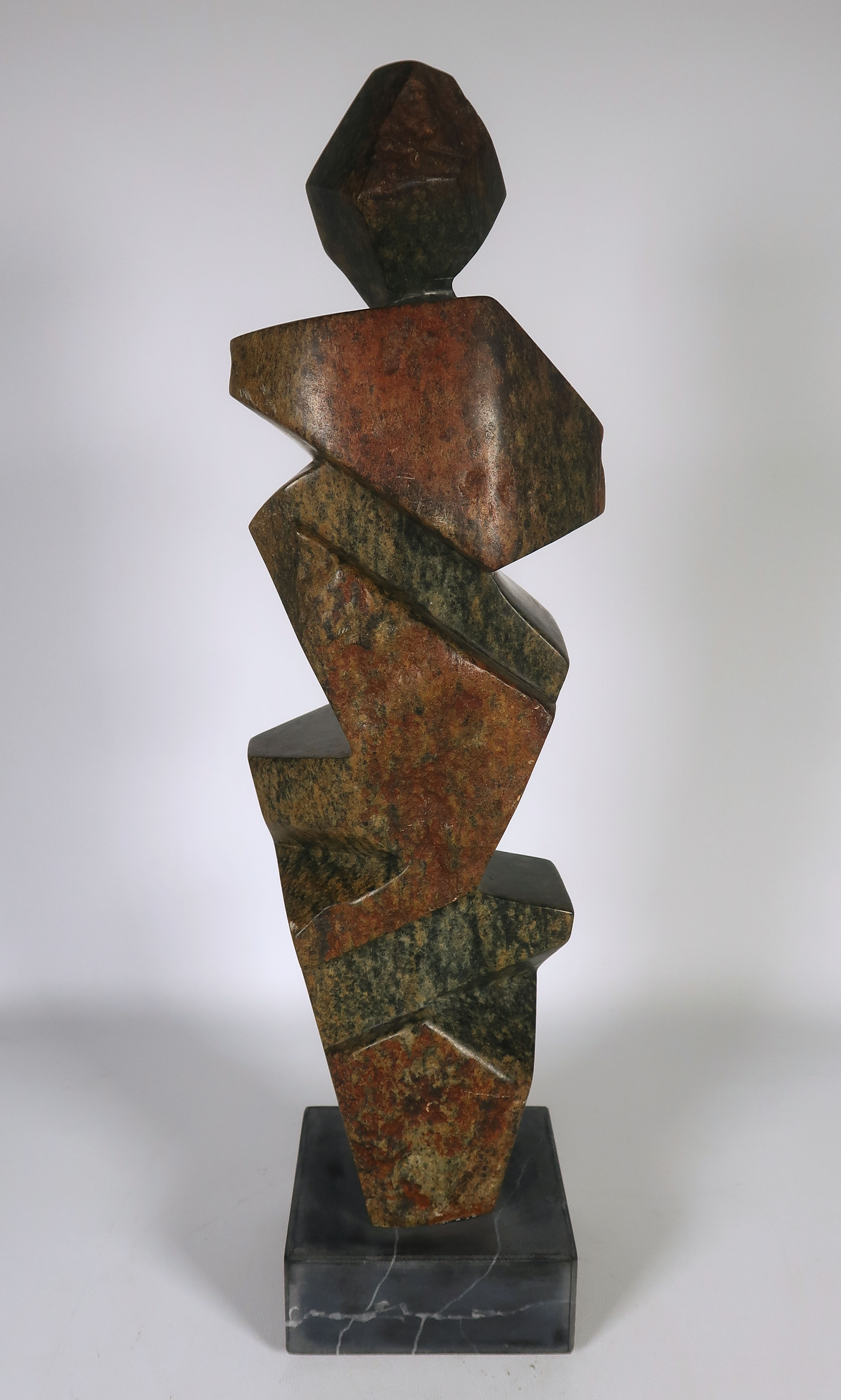 Jos Haeken - Natuursteen, Vrijgevormd figuur (Zwaar) verkocht voor € 250!