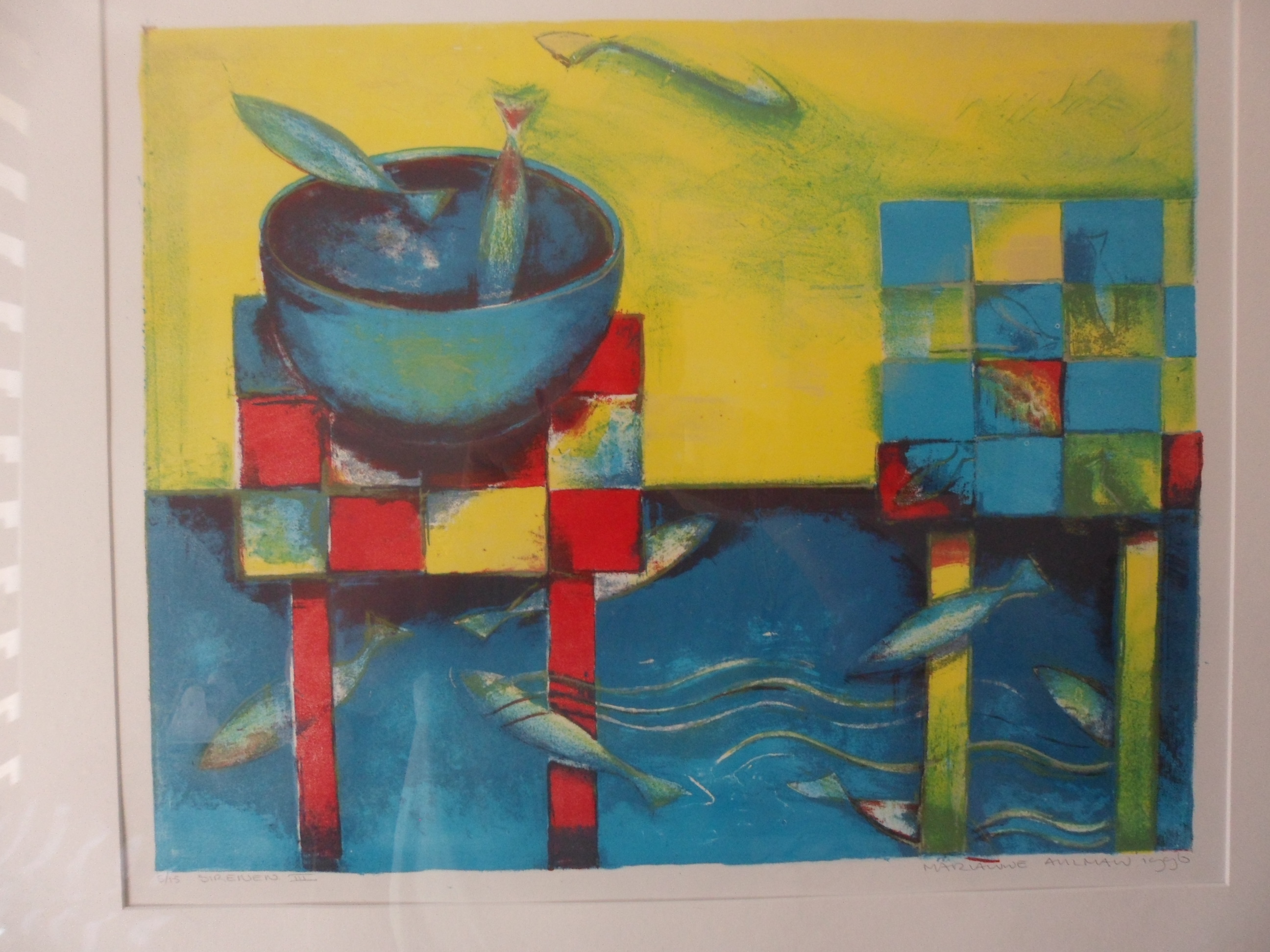 Marianne Aulman - Litho, titel: Sirenen III kopen? Bied vanaf 30!