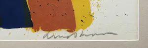 Bengt Lindstrom - handgesigneerde litho | 'Cobra-figuur' (INGELIJST) kopen? Bied vanaf 300!