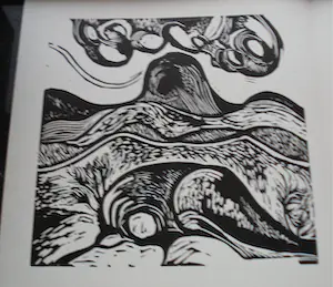 Gene Eggen - linosneden en gedichten van Willy Balyon kopen? Bied vanaf 25!