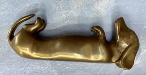 Brons (Onbekend) - Slapende teckel kopen? Bied vanaf 55!