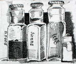 Herman Berserik - ets: stilleven - oplage slechts 15 stuks verkocht voor € 60!