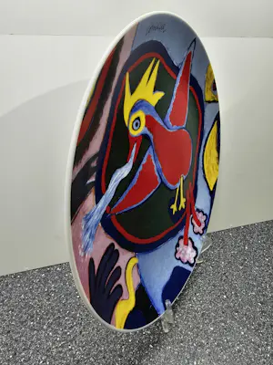 Corneille - Schaal Keramiek - Vuurvogel kopen? Bied vanaf 50!