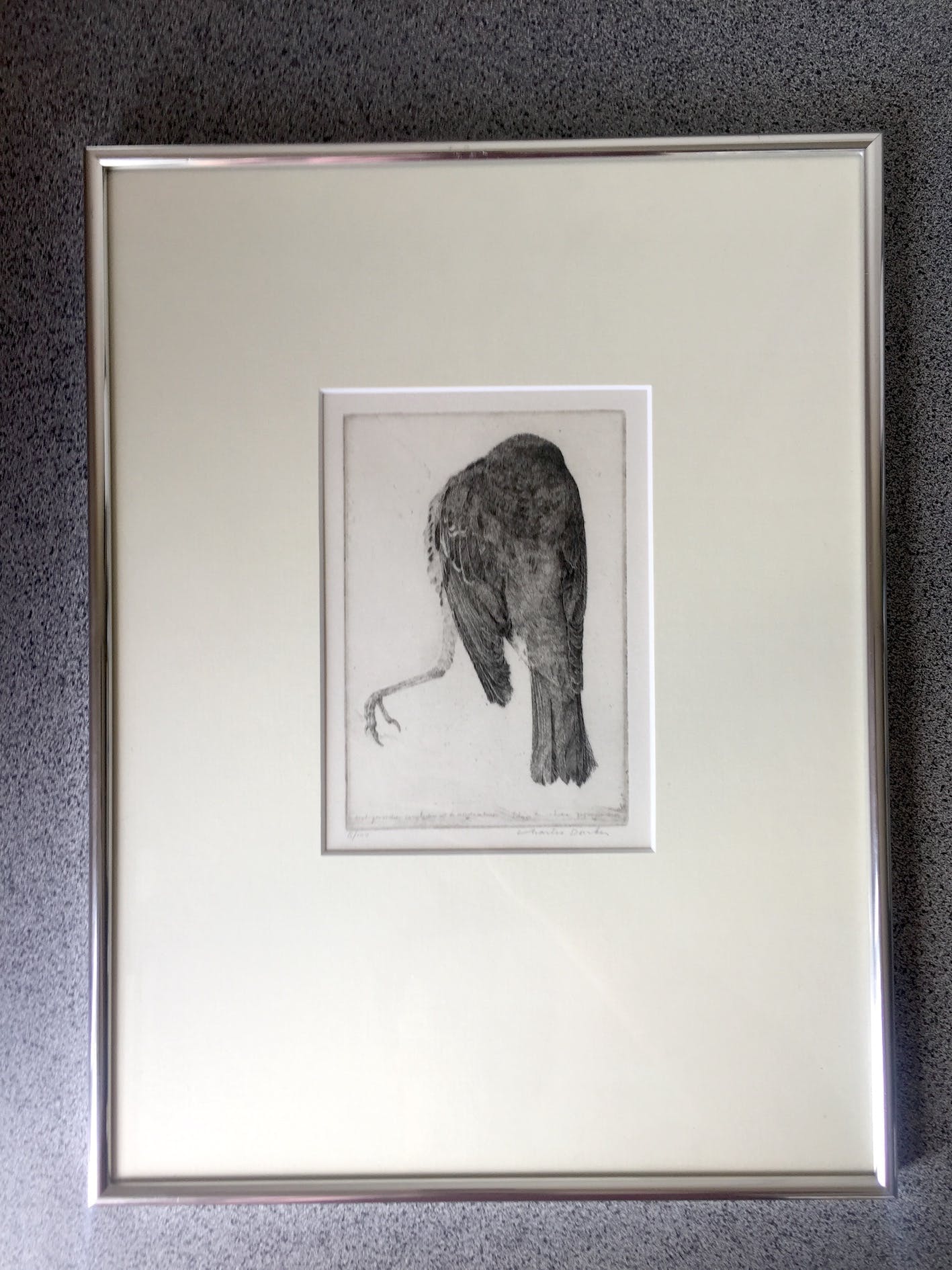 Charles Donker - Ets, Prachtig Ingelijst kopen? Bied vanaf 160!