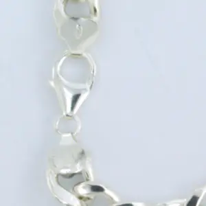 Zilveren schakel armband - 14.3 gram - 19.5 cm lang kopen? Bied vanaf 75!