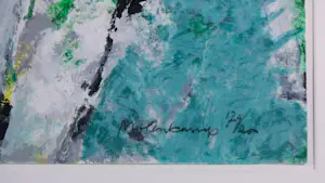 Nico Molenkamp - Zeefdruk op stevig papier, Masker - Ingelijst (Groot) kopen? Bied vanaf 80!