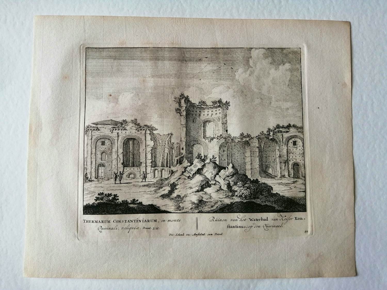 Pieter Schenk - Thermen van keizer Constantinus kopen? Bied vanaf 20!