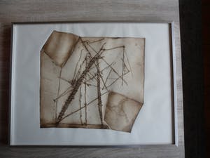 Werner Moonen - Abstracte Ets, zonder titel kopen? Bied vanaf 40!