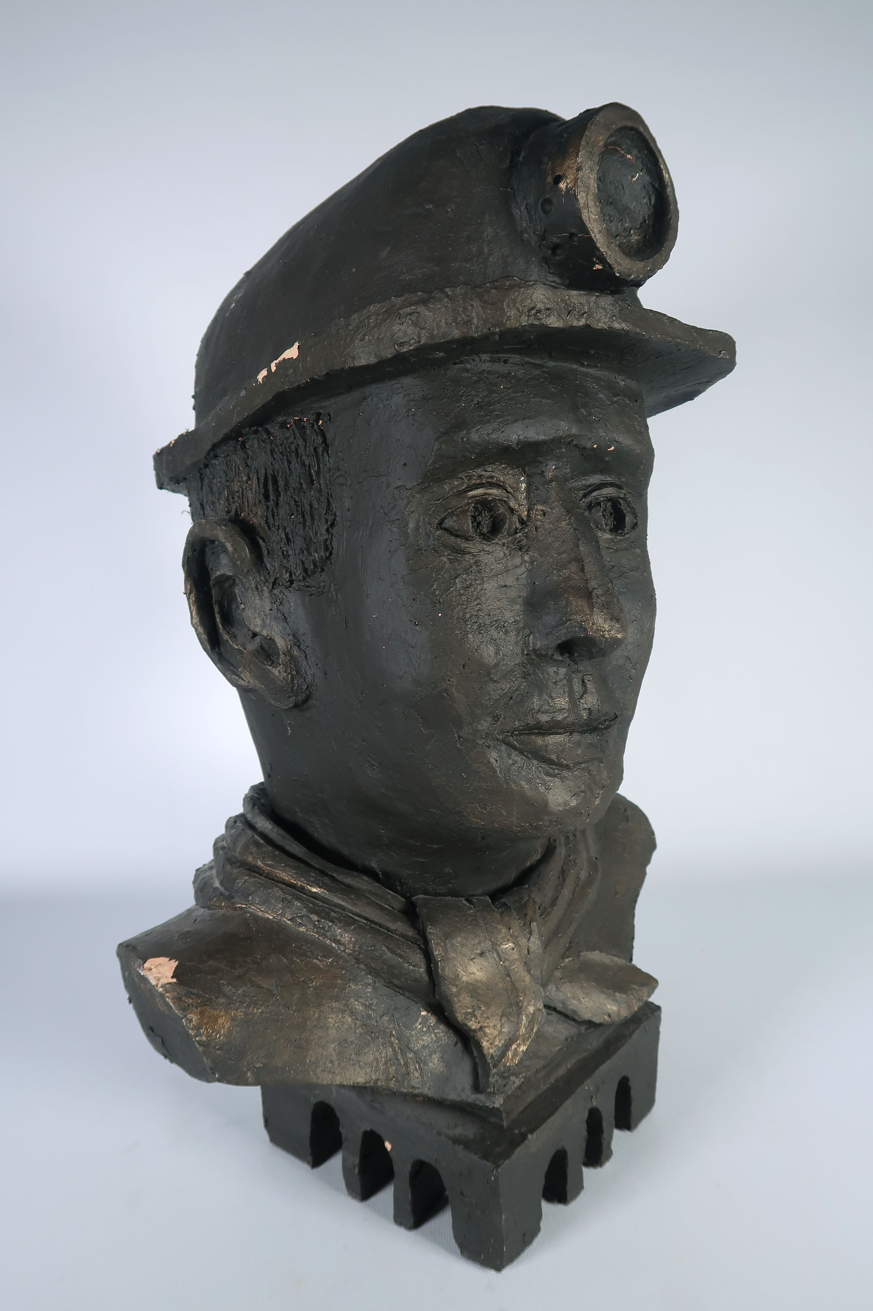 Toon Gielen - Beschilderd keramiek, Mijnwerker kopen? Bied vanaf 1!