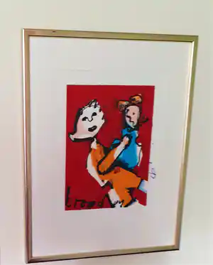 Herman Brood - Moeder en Kind (ingelijst) verkocht voor € 395!