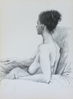 Aat Veldhoen - Rotaprint vrouwelijk naakt kopen? Bied vanaf 50!