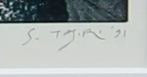 Shinkichi Tajiri - Ingelijste zeefdruk - 1991 kopen? Bied vanaf 225!