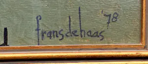 Frans de Haas - Olieverf op board: Het Kurhaus van Oostende - 1978 kopen? Bied vanaf 299!