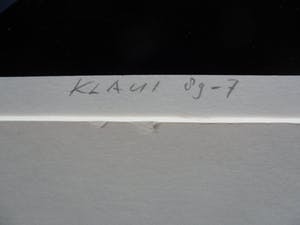 Hans Klaui - Mooi geometrische zeefdruk van Hans Klaui, 1987-7 kopen? Bied vanaf 40!