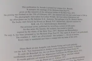 Vic Gentils - Apostolorum Limina + Brons Drieluik kopen? Bied vanaf 50!