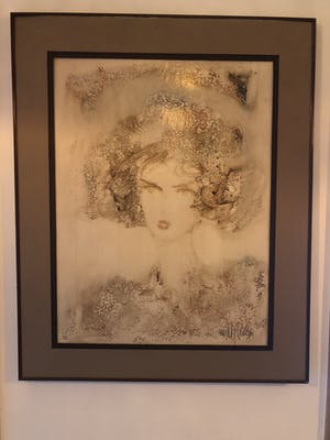 Rudi Pillen - Portret van een vrouw - Ingelijst (Groot) kopen? Bied vanaf 50!